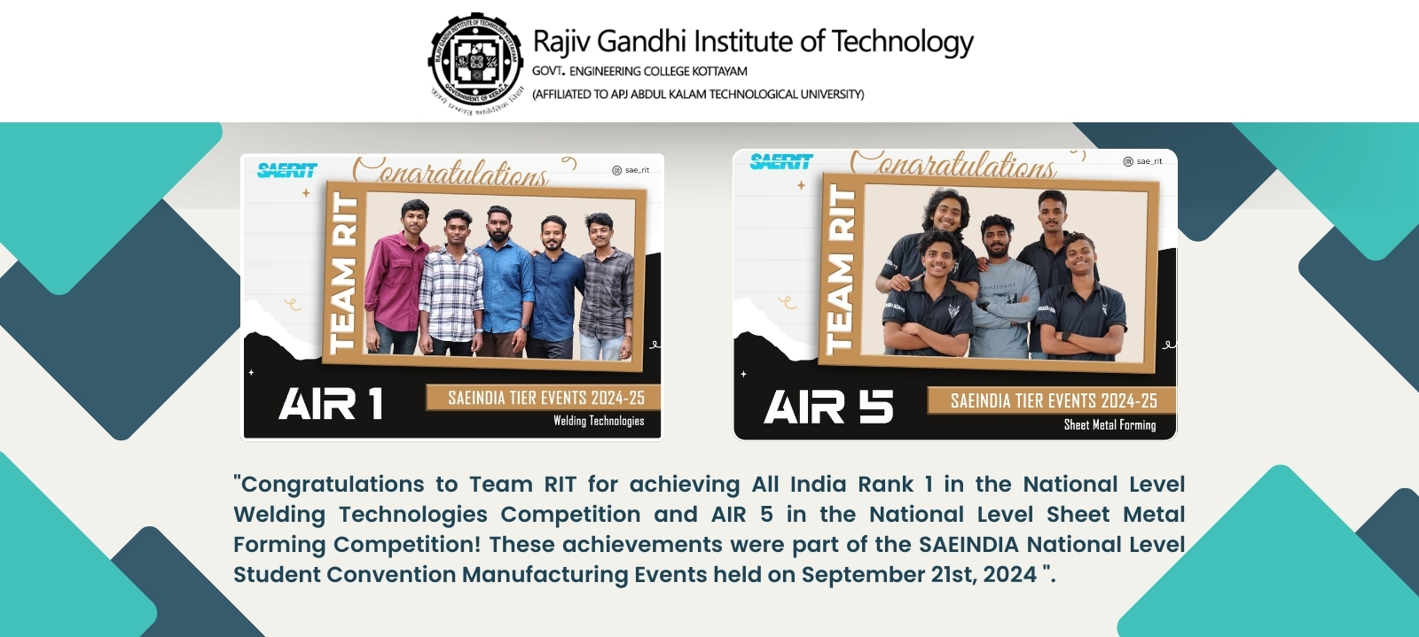Rajiv Gandhi Institute of Technology - Photo 1